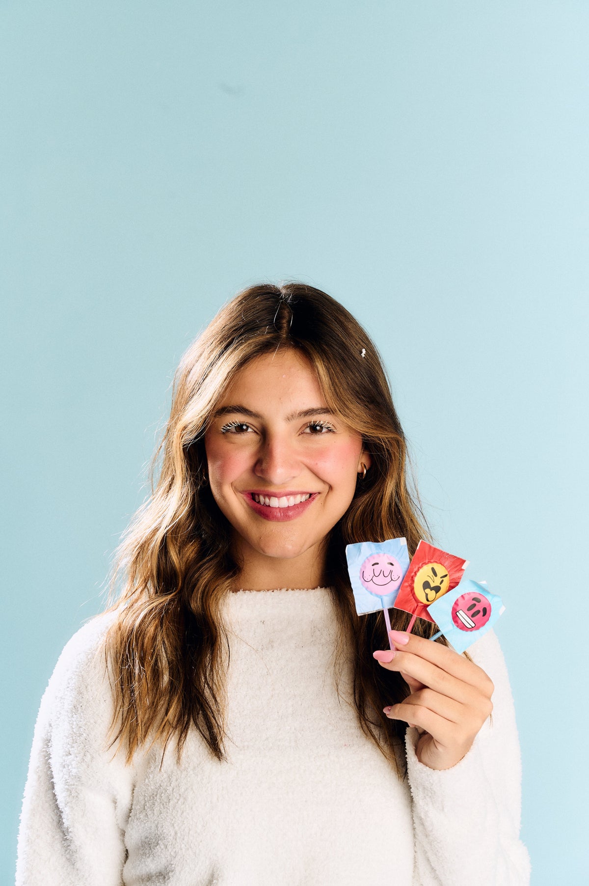 Pirulito Zero Açúcar - Mix (Algodão Doce, Cherry e Spicy) - Pack 3 Pouches (12 Unidades)